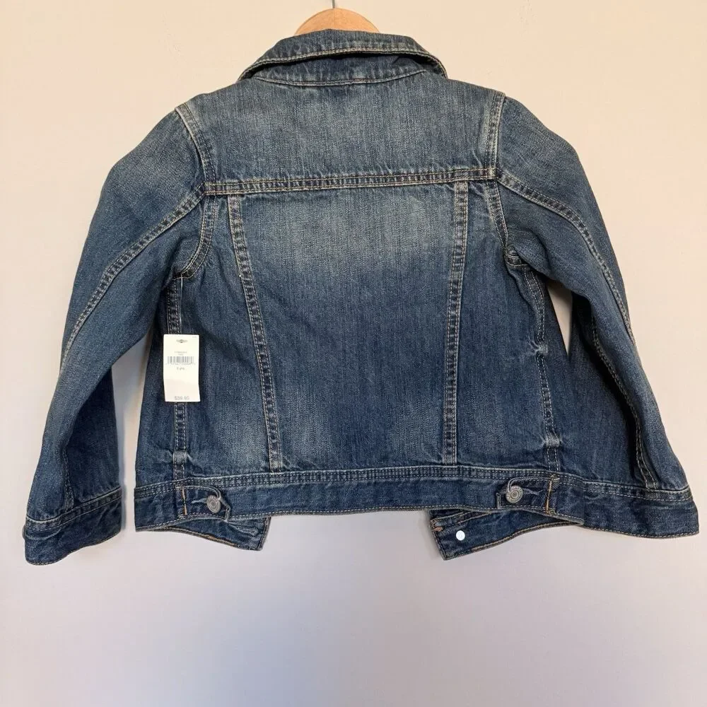 NWT Baby Gap 1969 Denim Jean Jacket Size 5 Toddler